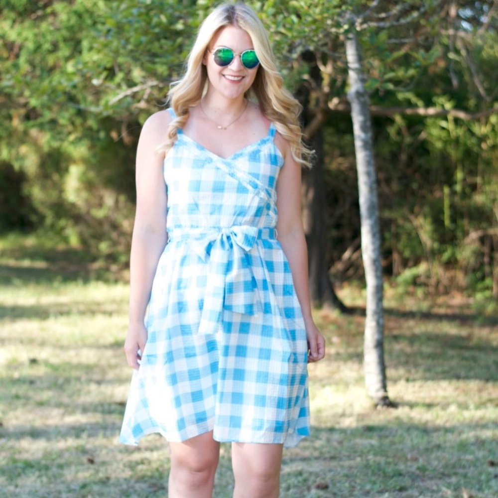 Gingham Dress